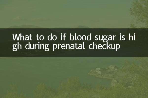 Qué hacer si el nivel de azúcar en sangre es alto durante el control prenatal
