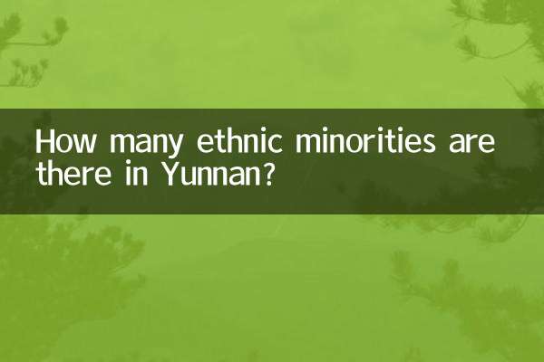 Wie viele ethnische Minderheiten gibt es in Yunnan?
