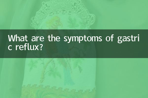 胃反食流是什麼症狀