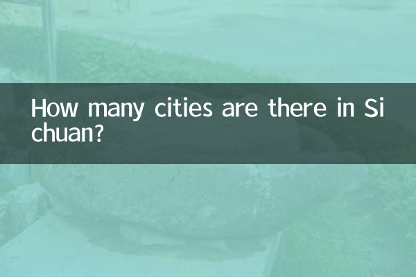 四川省には都市がいくつありますか?