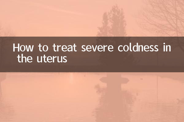 Como tratar o frio intenso no útero