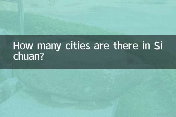 四川有多少个城市