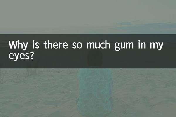 Почему у меня в глазах столько жвачки?