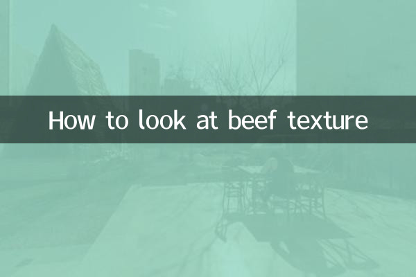 چگونه به بافت گوشت گاو نگاه کنیم