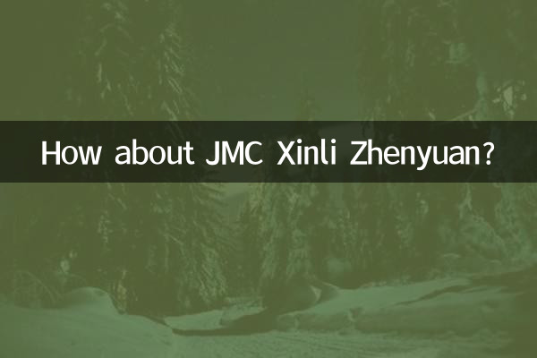 Che ne dici di JMC Xinli Zhenyuan?