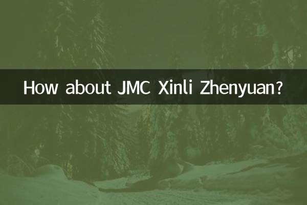 Che ne dici di JMC Xinli Zhenyuan?