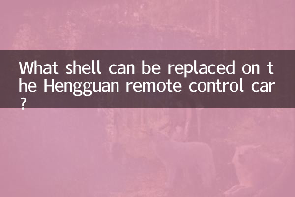 Quelle coque peut-on remplacer sur la voiture télécommandée Hengguan ?
