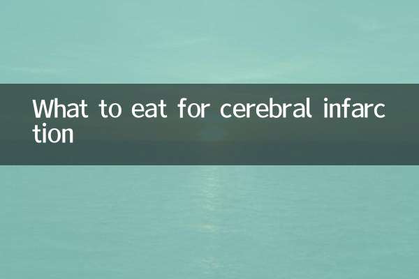 脳梗塞には何を食べるべきか