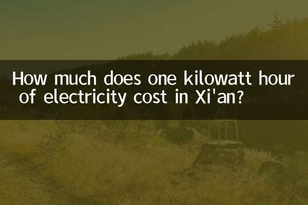西安の1キロワット時の電気代はいくらですか?