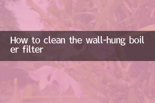 نحوه تمیز کردن فیلتر شوفاژ دیواری