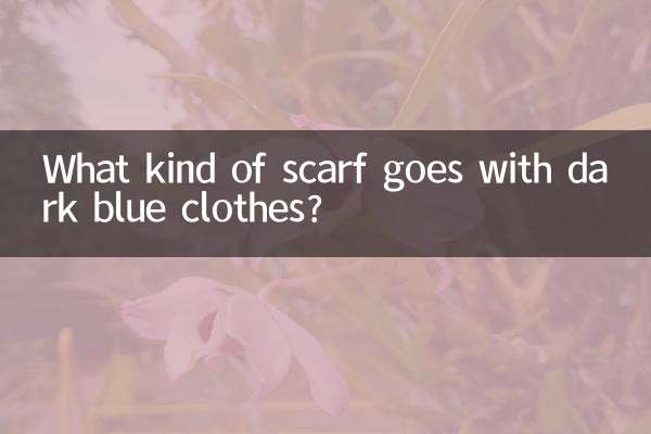 गहरे नीले कपड़ों के साथ किस प्रकार का दुपट्टा मेल खाता है?