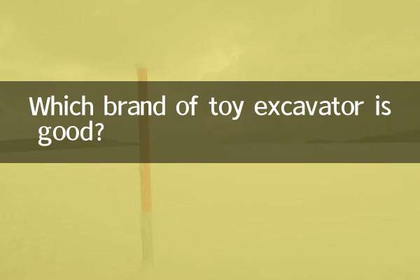 Quale marca di escavatore giocattolo è buona?