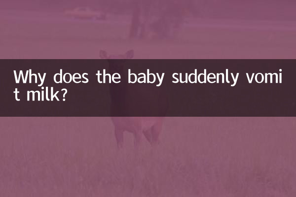 宝宝突然吐奶怎么回事