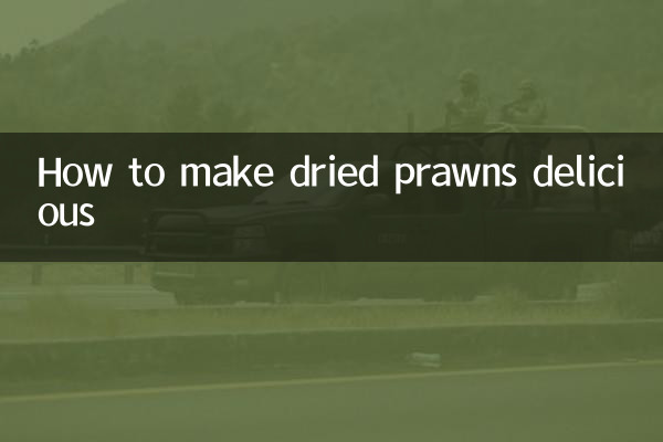 Come rendere deliziosi i gamberi secchi