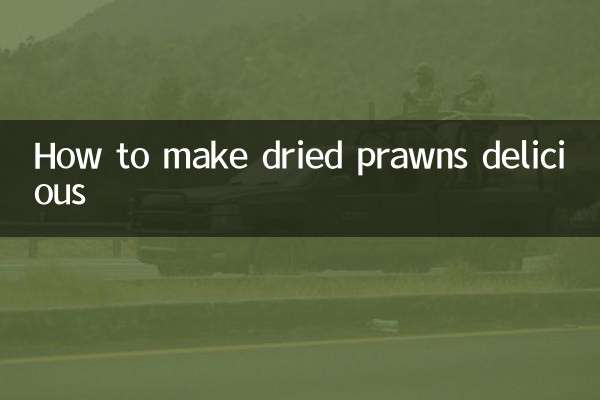 Come rendere deliziosi i gamberi secchi