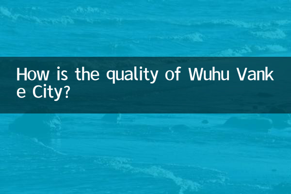 ما هي جودة مدينة Wuhu Vanke؟