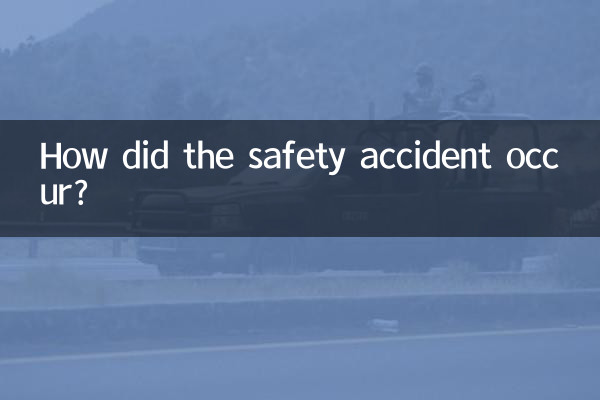 Wie kam es zu dem Sicherheitsunfall?