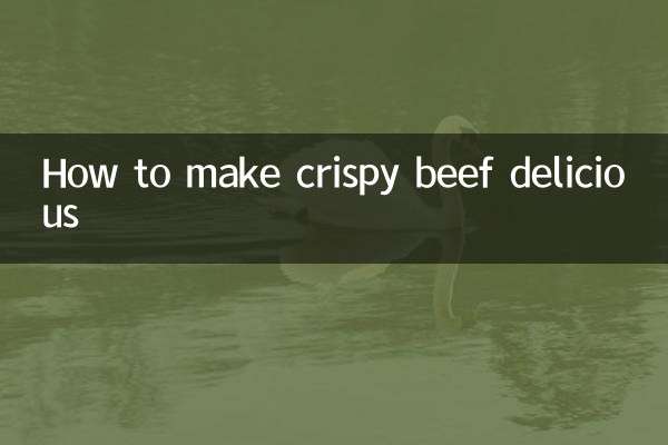 Cómo hacer deliciosa la carne crujiente