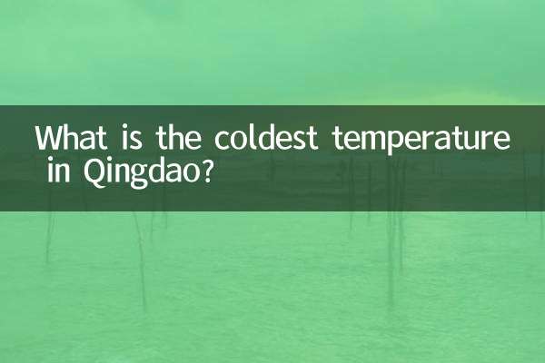 Какова самая холодная температура в Циндао?