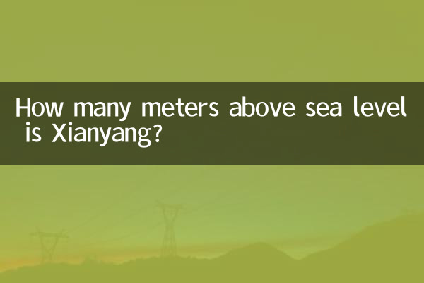 كم متر فوق مستوى سطح البحر هو شيانيانغ؟