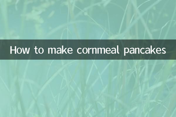 Como fazer panquecas de farinha de milho