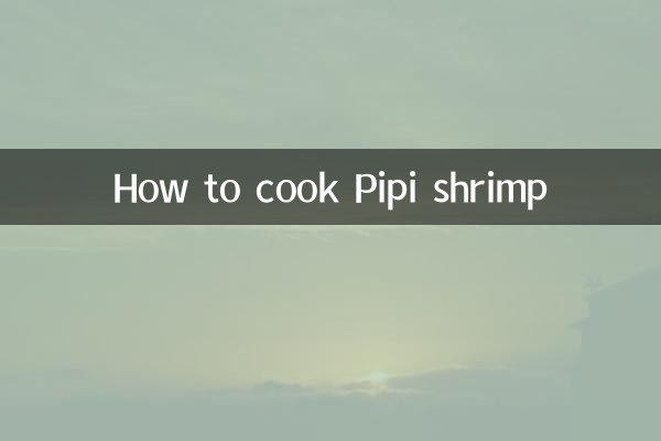 Come cucinare i gamberi pipi
