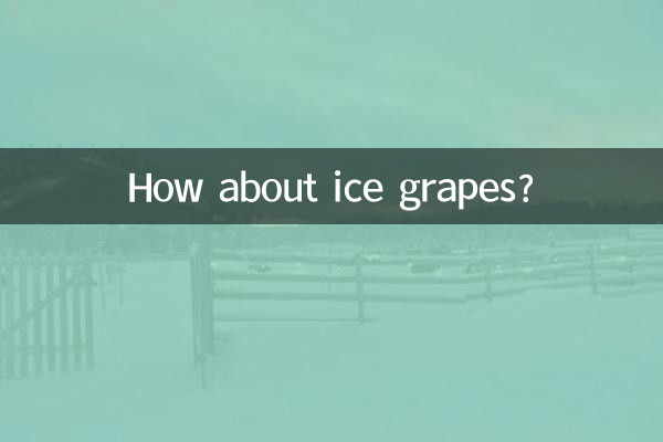 Que tal uvas geladas?