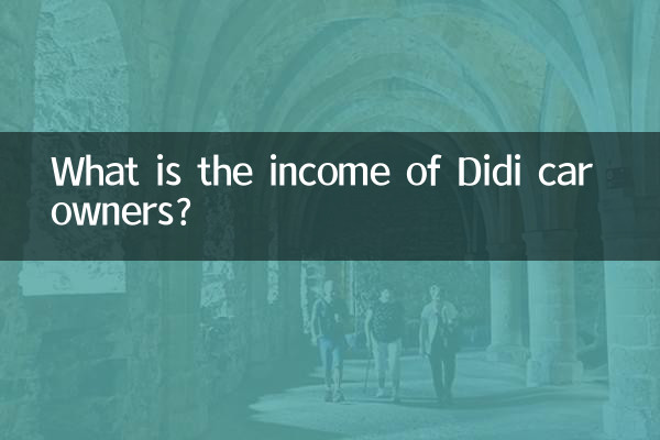 Какой доход у автовладельцев Didi?