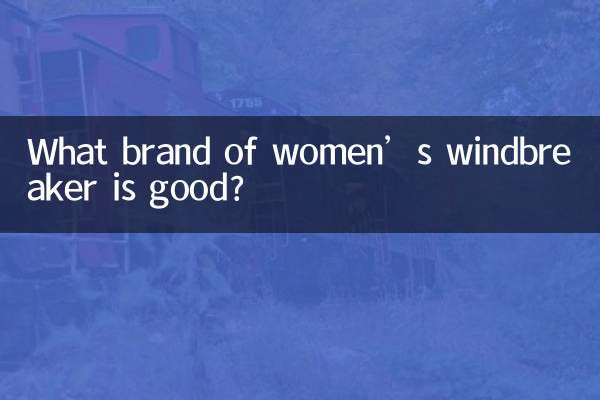 レディースウインドブレーカーはどこのブランドが良いですか？