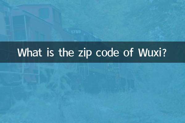 Quel est le code postal de Wuxi?