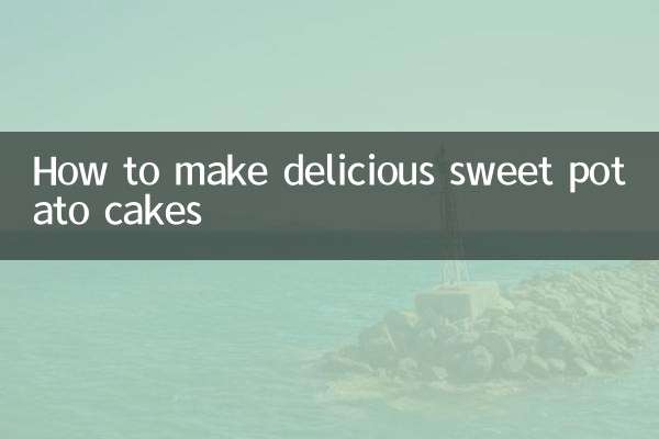 So backen Sie köstliche Süßkartoffelkuchen