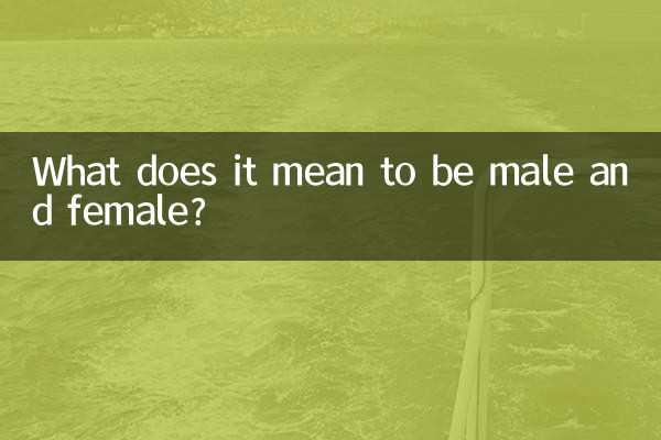 مرد و زن بودن به چه معناست؟