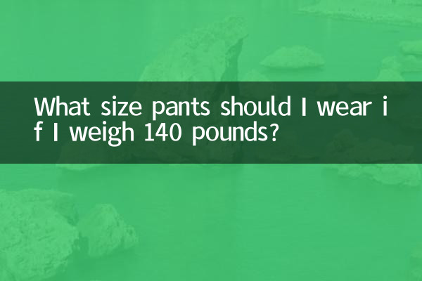 Che taglia di pantaloni dovrei indossare se peso 140 chili?