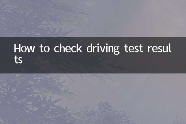 ड्राइविंग टेस्ट के नतीजे कैसे जांचें