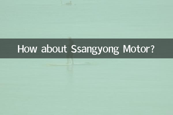 موتور سانگ یانگ چطور؟