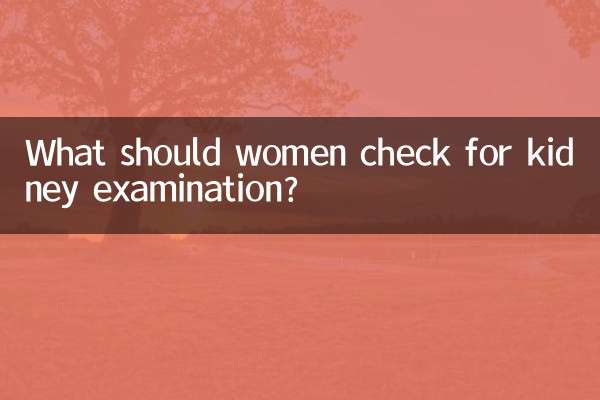 خانم ها برای معاینه کلیه چه نکاتی را باید بررسی کنند؟