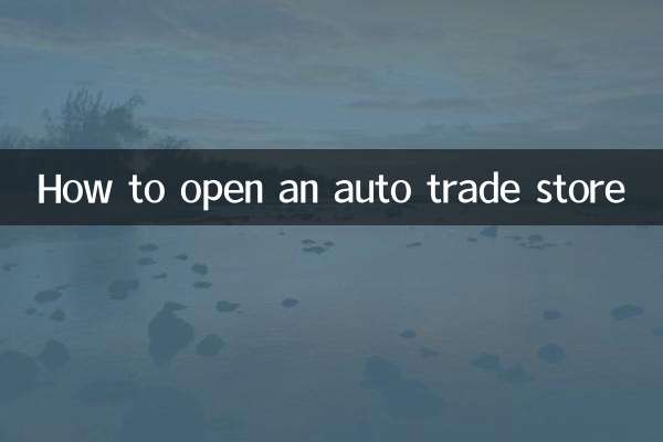 كيفية فتح متجر لتجارة السيارات