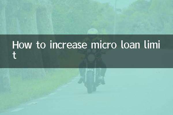 How to increase micro loan limit