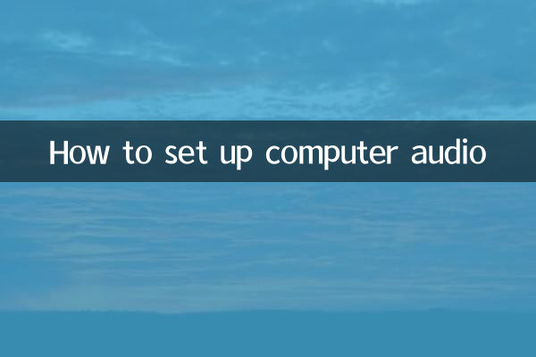 نحوه تنظیم صدای کامپیوتر