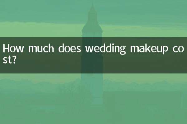 Wie viel kostet Hochzeits-Make-up?
