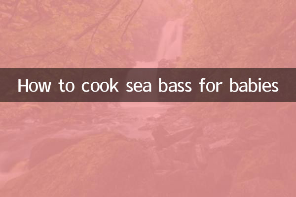 Wie man Wolfsbarsch für Babys kocht