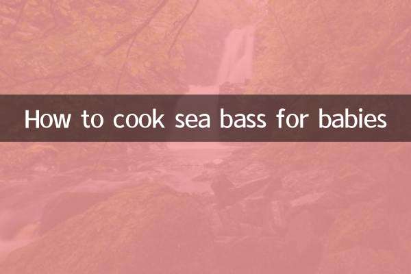 Wie man Wolfsbarsch für Babys kocht