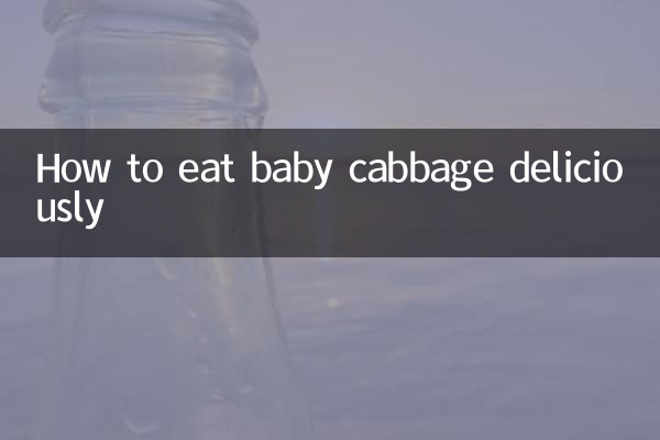 Cómo comer repollo tierno deliciosamente