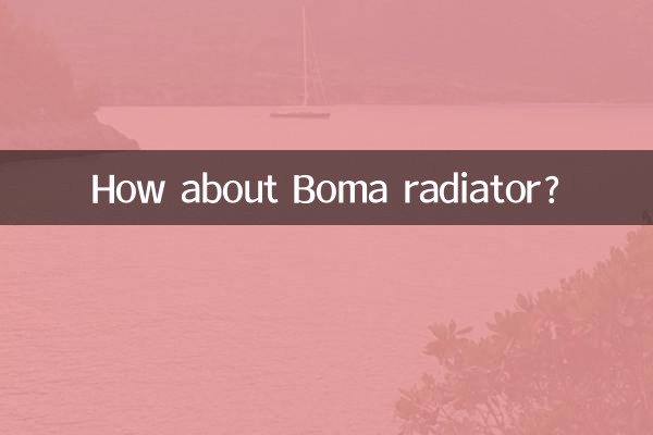 How about Boma radiator?