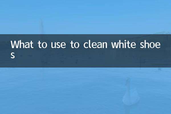 O que usar para limpar sapatos brancos