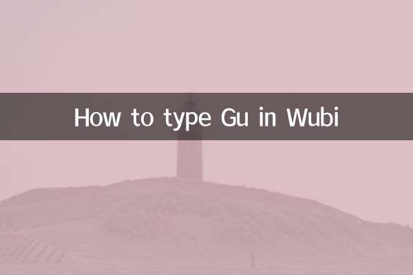 顧字五筆怎麼打