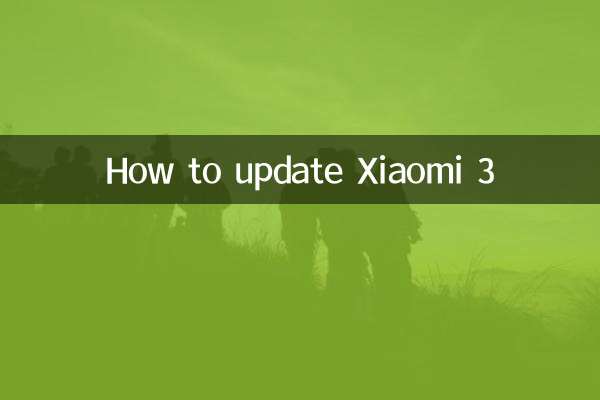 Come aggiornare Xiaomi 3