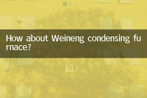 কিভাবে Weineng ঘনীভূত চুল্লি সম্পর্কে?