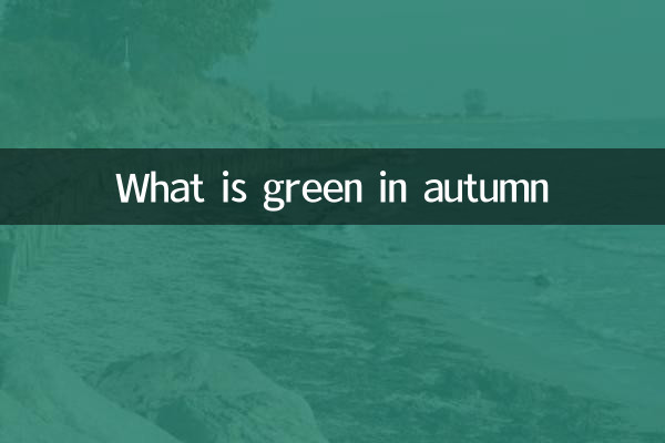秋天什么是绿的