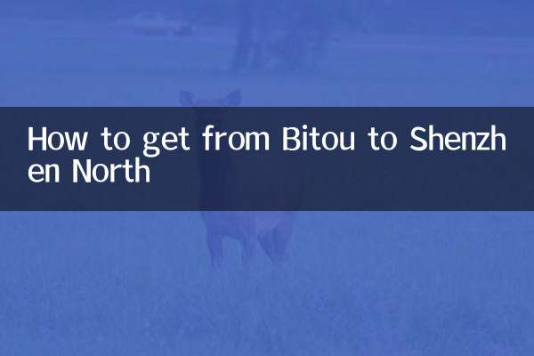 Wie komme ich von Bitou nach Shenzhen Nord?
